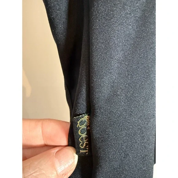 DON'T QUEST Black Nude Lace Mesh Bodycon Mini Adjustable Straps Cocktail Dress - Picture 3 of 6